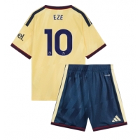Camisa de Futebol Arsenal Eberechi Eze #10 Equipamento Alternativo Infantil 2026-27 Manga Curta (+ Calças curtas)
